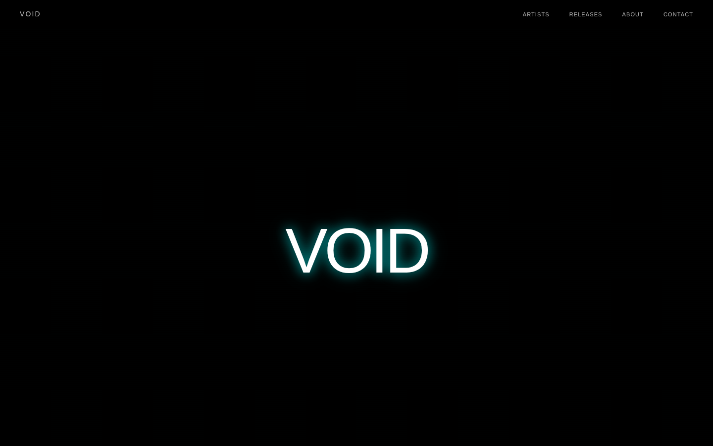 Preview of VOID template