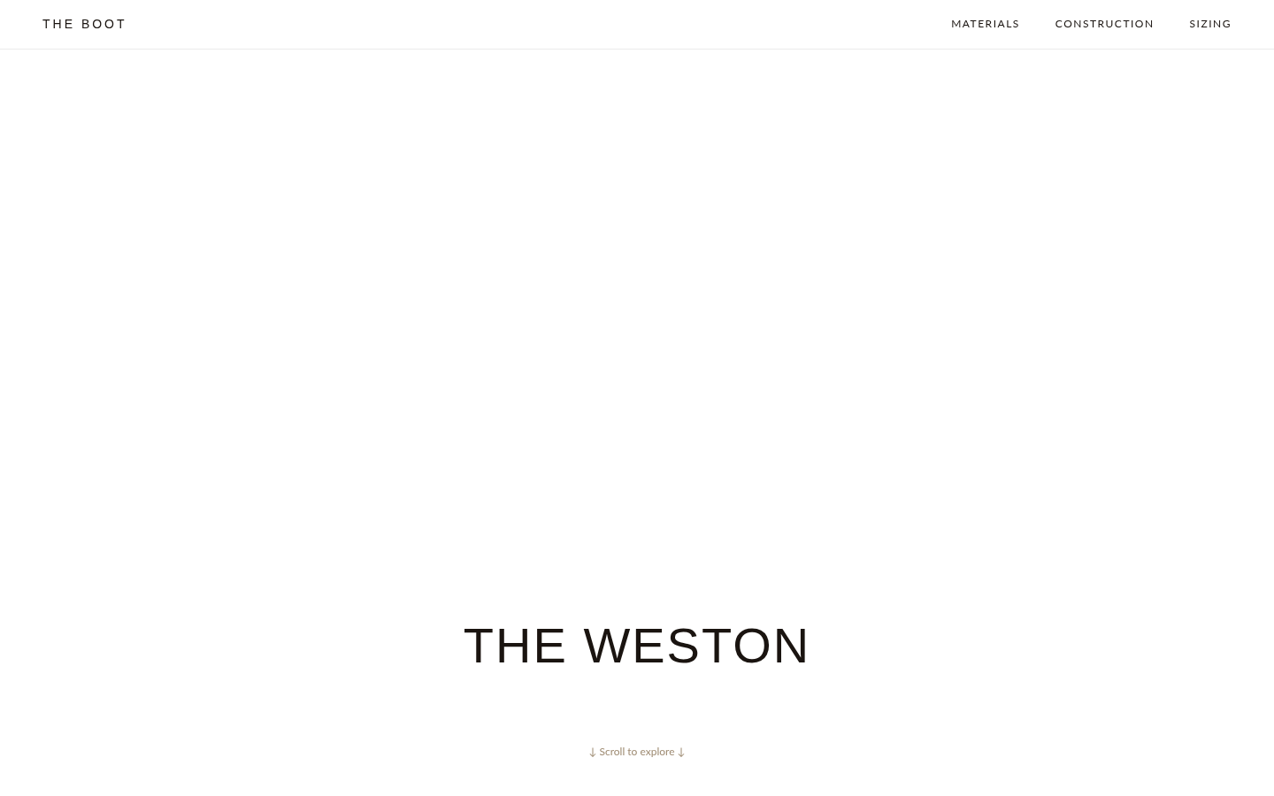 Preview of The Weston template