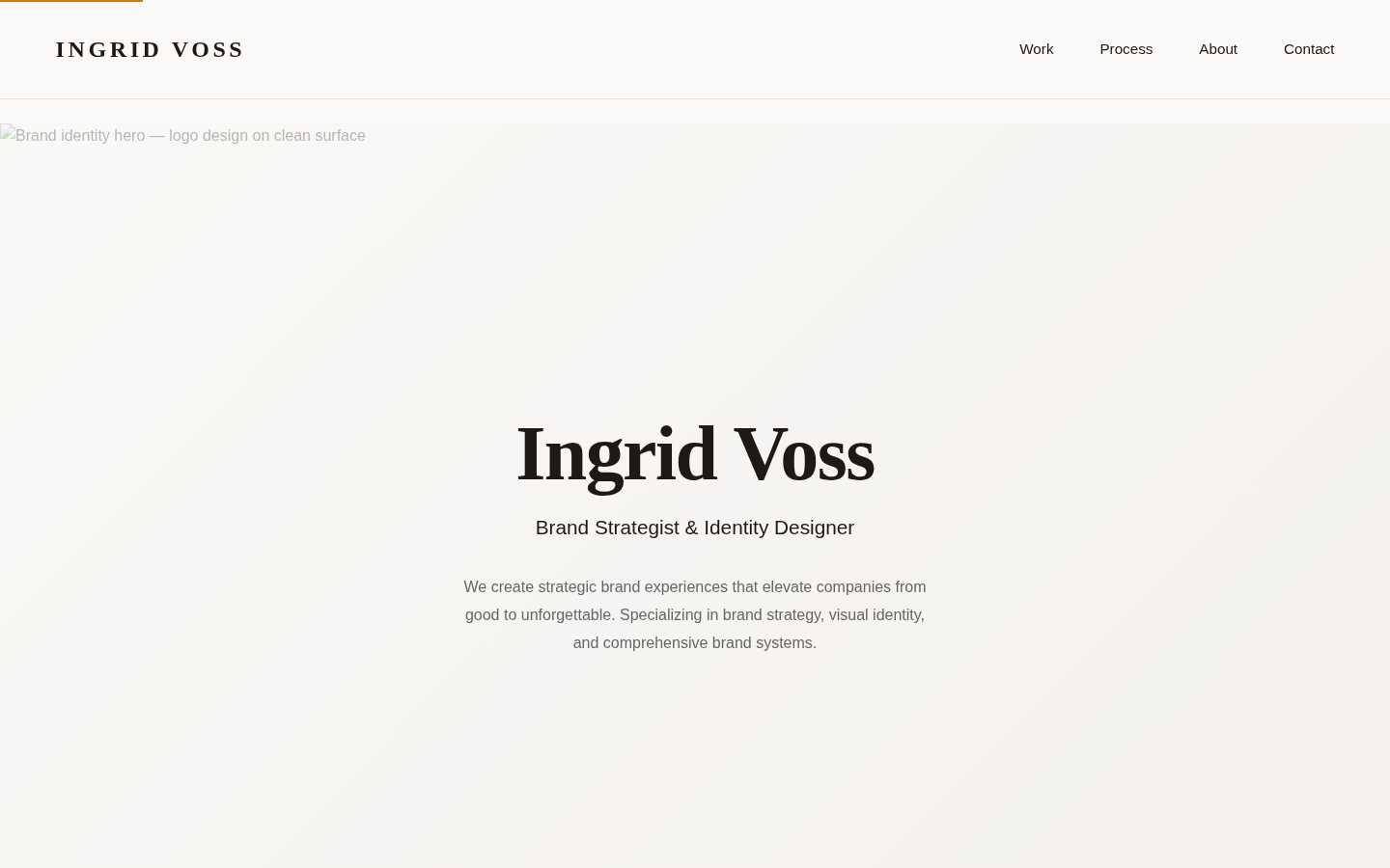 Preview of Ingrid Voss Studio template