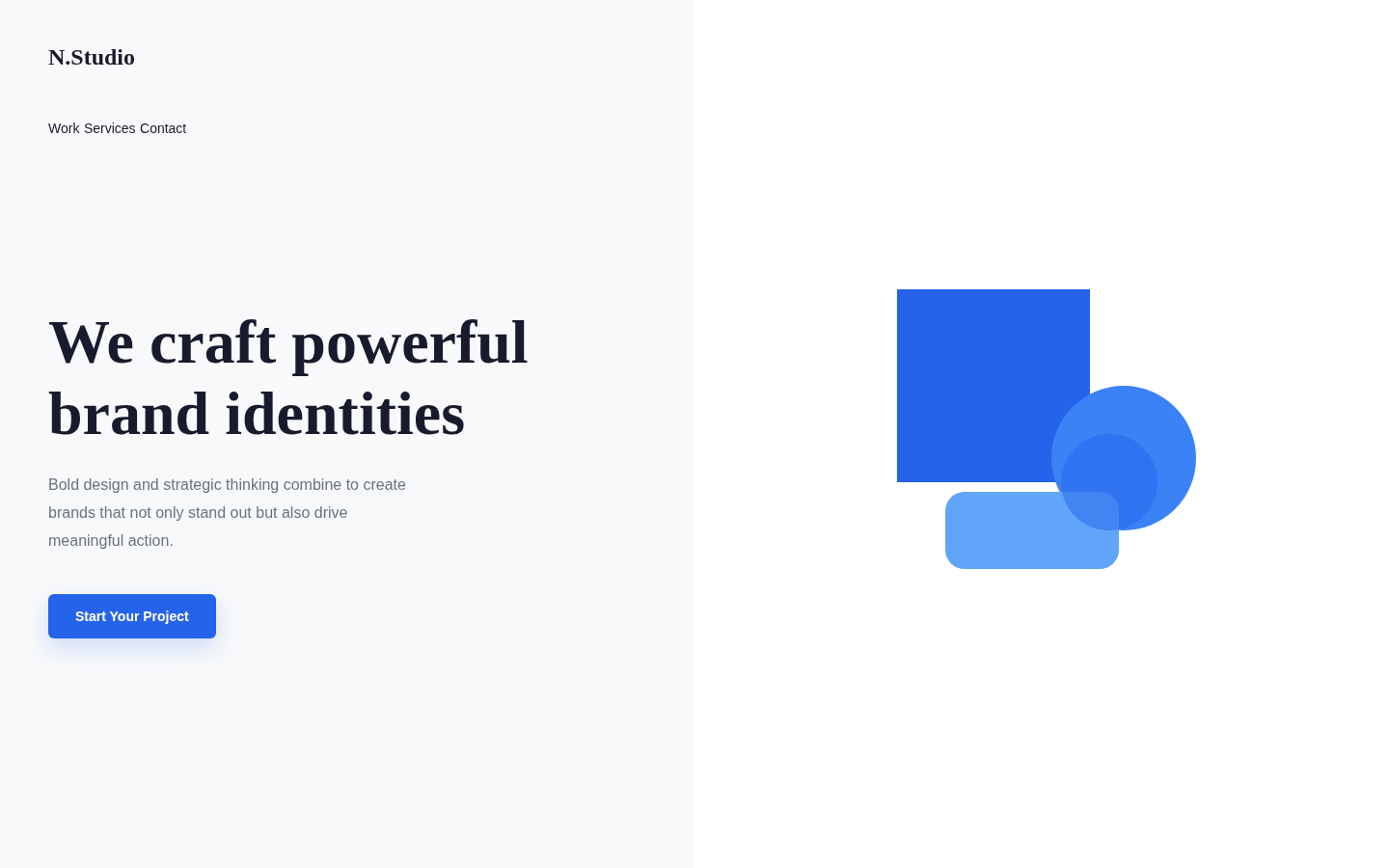 Preview of Northfield Studio template