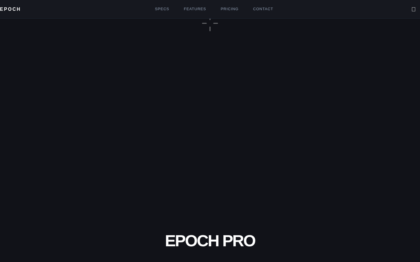 Preview of EPOCH PRO template
