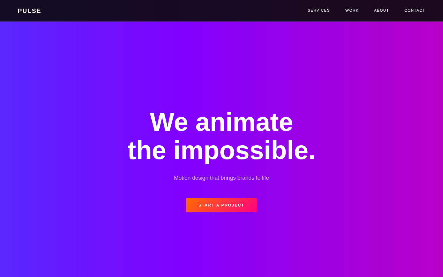 Preview of Pulse Creative template
