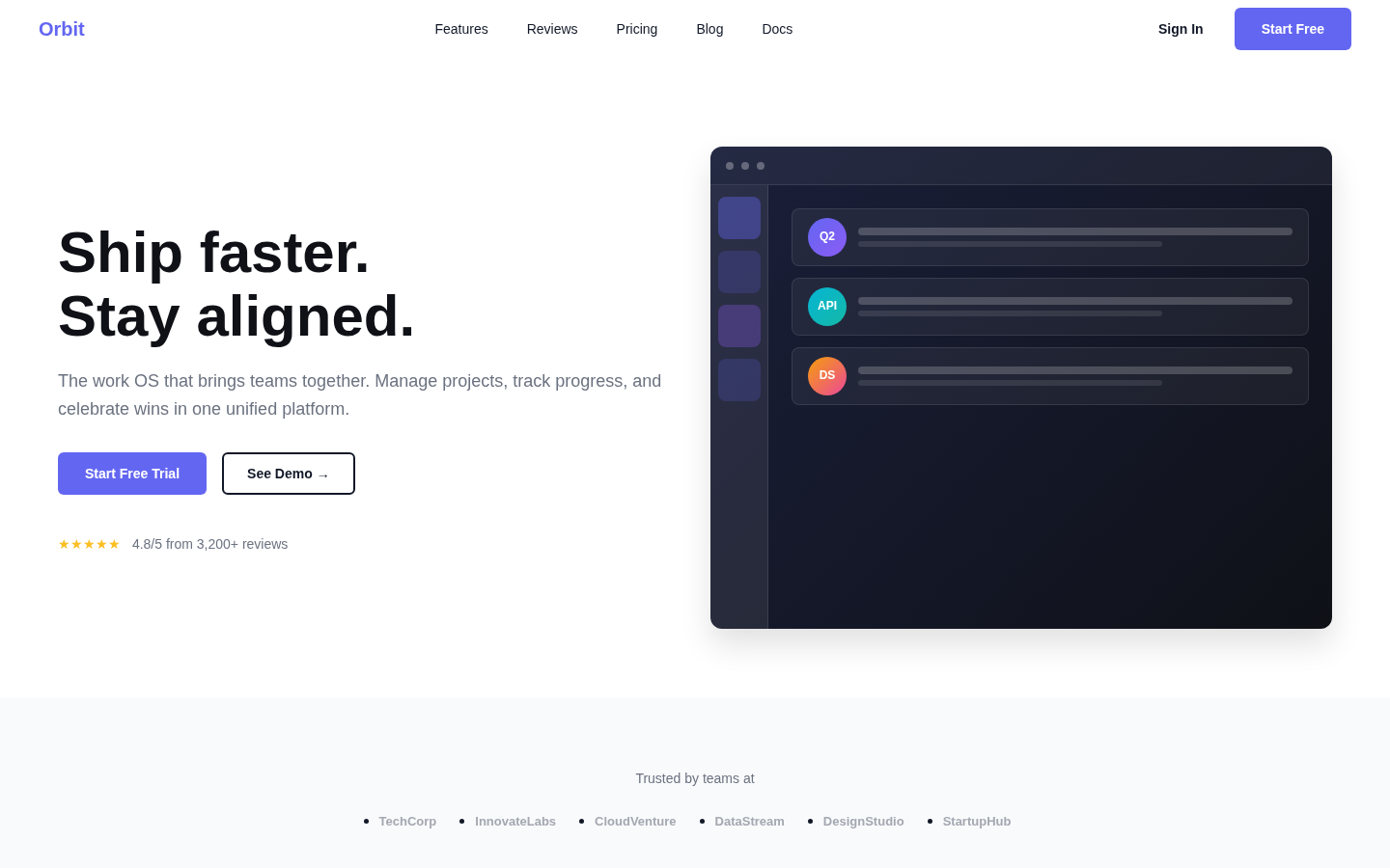 Preview of Orbit template