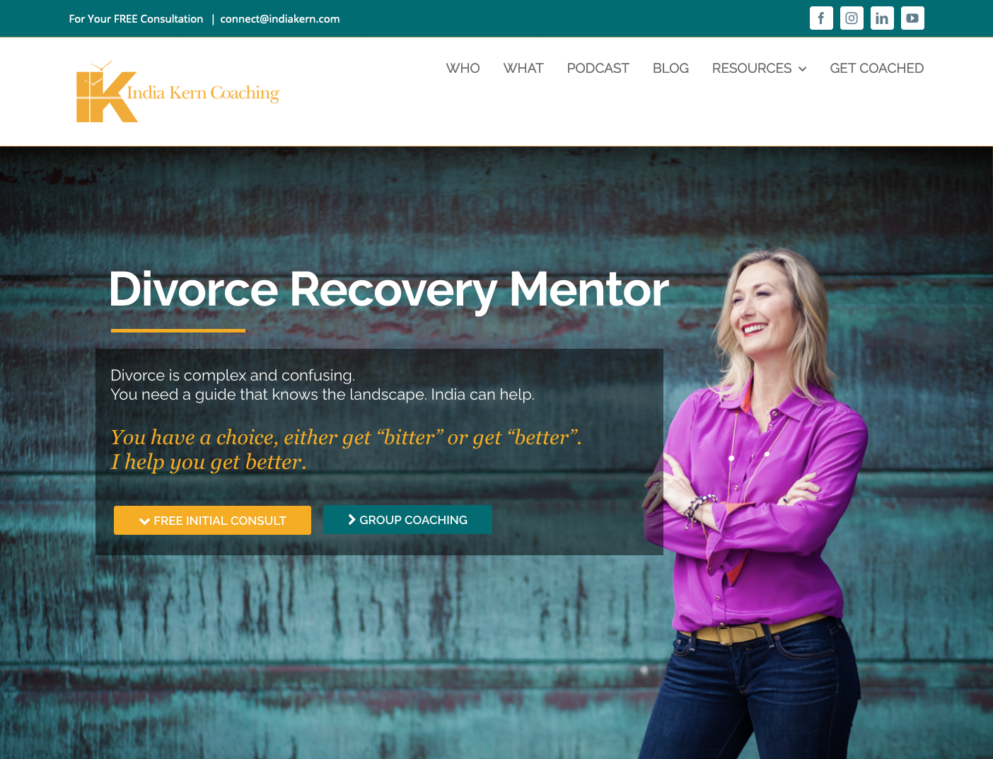 India Kern - Divorce Recovery Mentor